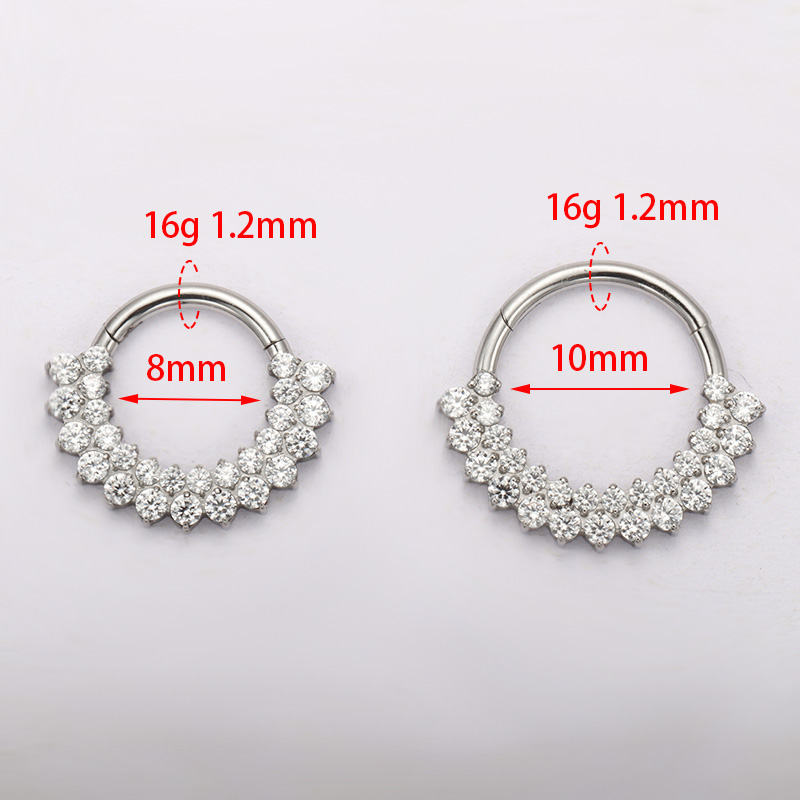 ASTM F136 Titanyum Clicker Sep - Septum Clicker Ring incelemesi ve fiyatı