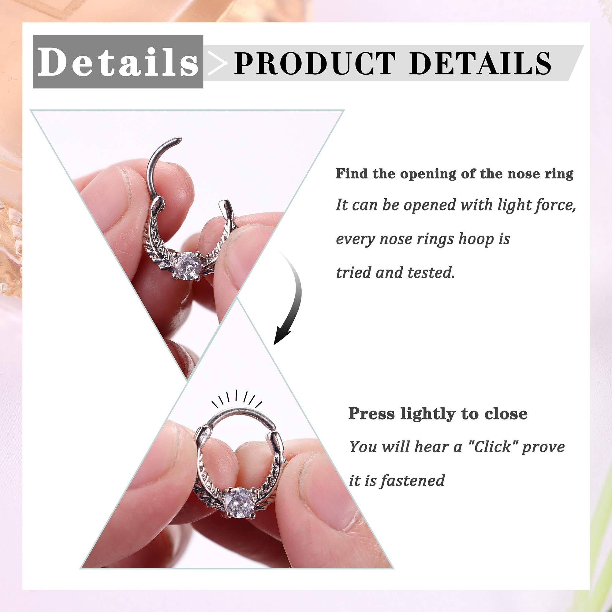 Drperfect 16G Septum Clicker Y - Septum Clicker Ring incelemesi ve fiyatı