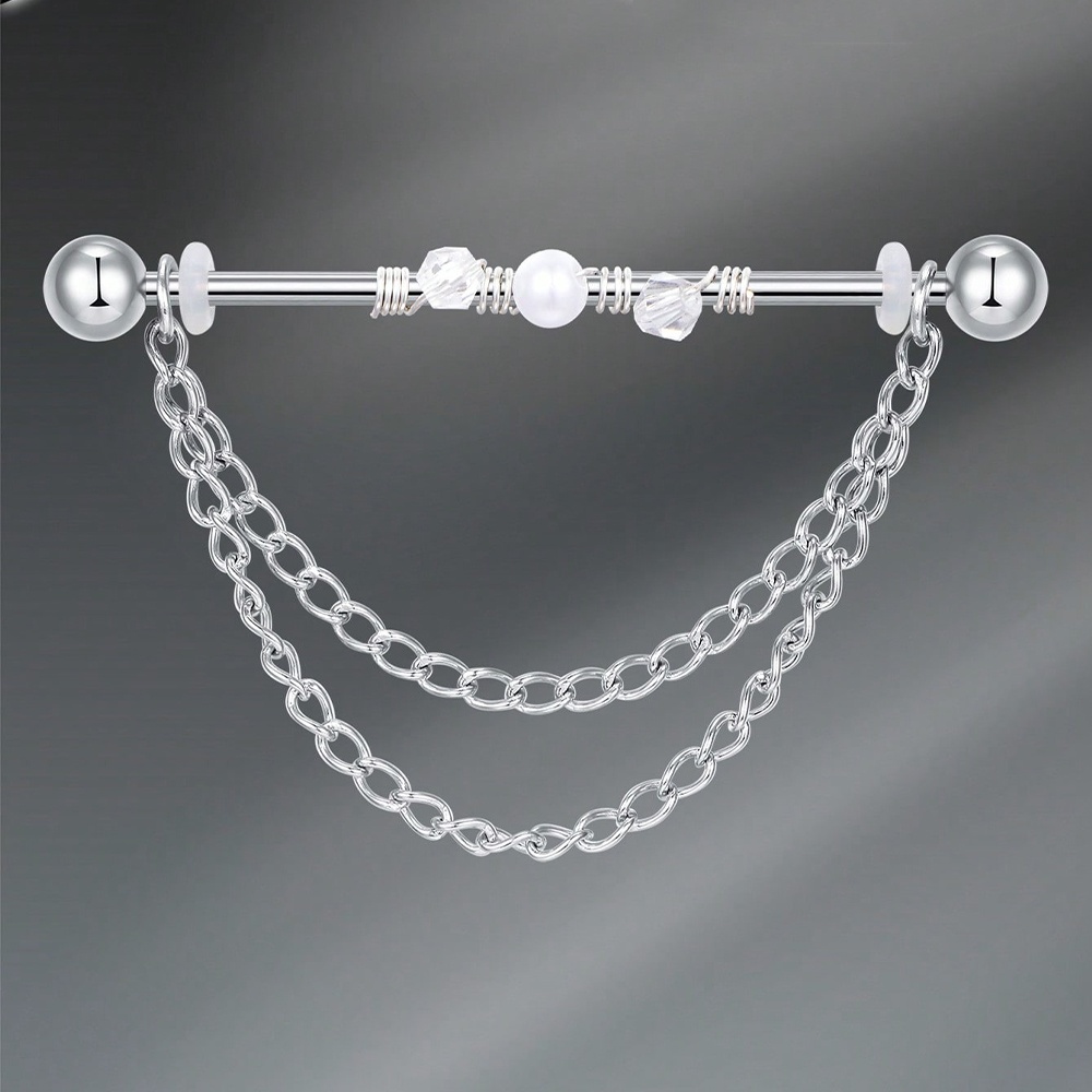 14G Endüstriyel Barbell Kıkırd - Body Jewelry Barbell incelemesi ve fiyatı