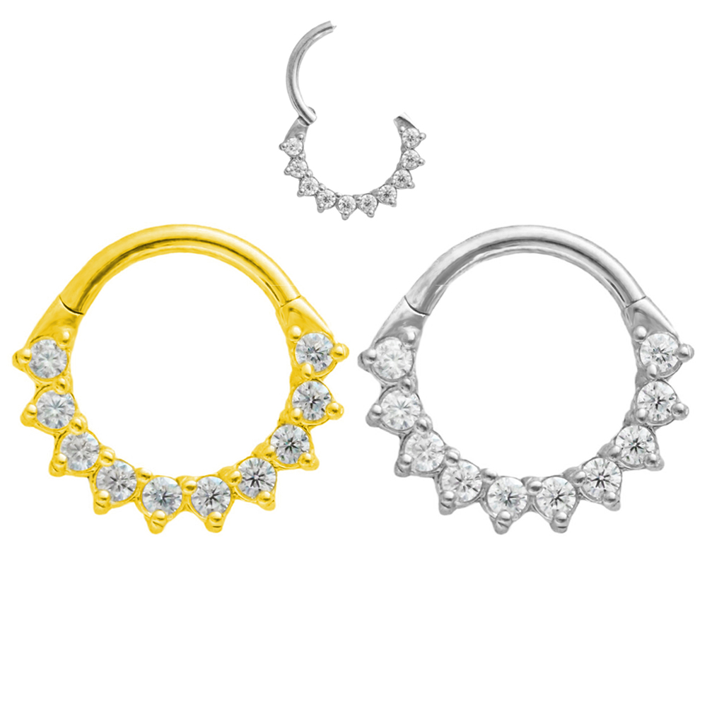 Yamuk CZ Septum 100% 316L cerr - Septum Clicker Ring incelemesi ve fiyatı